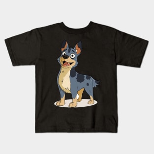 Bluey Upbeat Undertakings Kids T-Shirt